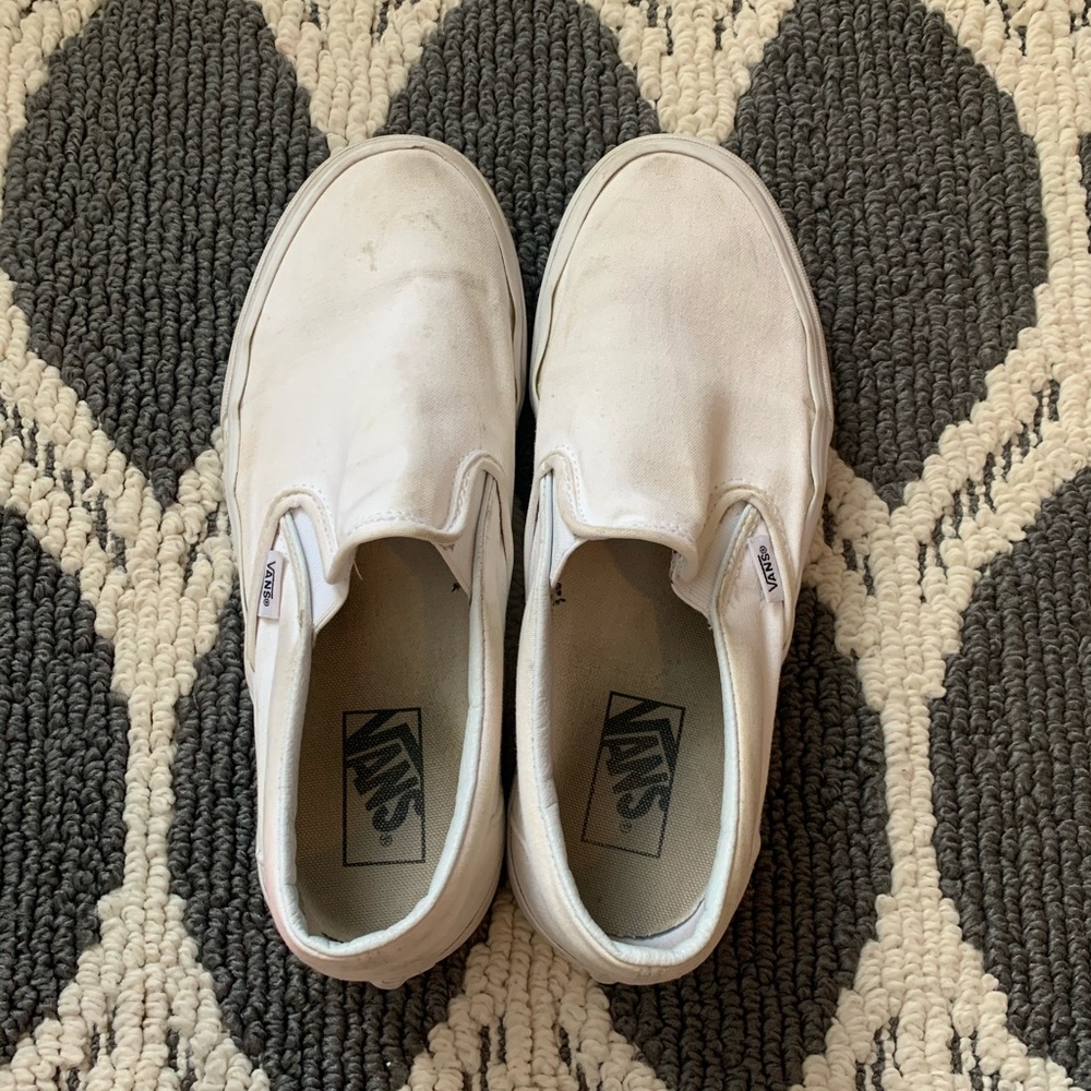 Slip on White Vans